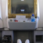 Business class monitor with feet