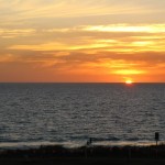 Sunset Scarborough Beach