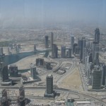 Dubai City view from "at the top"
